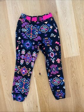 Columbia Ski Pants with Aztec Print